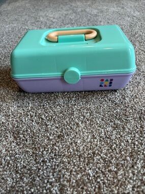 Caboodles Mint, Lavender & Peach Kids Carry Case